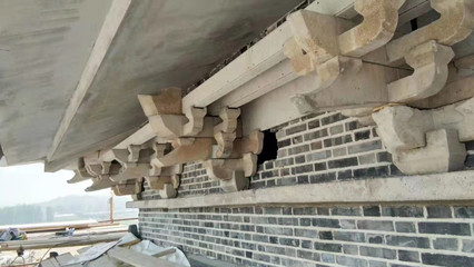 仿古手工雕刻木質斗拱 傳承古韻，裝飾經典